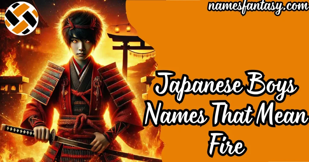 japanese names that mean fire

