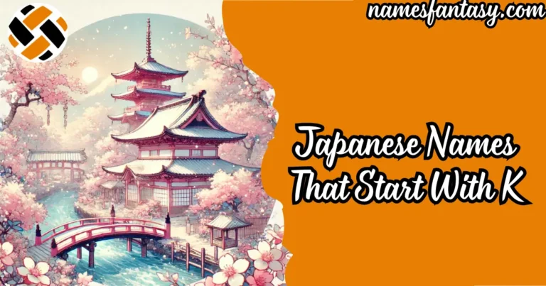 japanese names that start with k