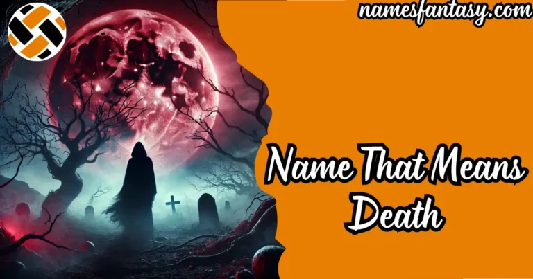 name that means death