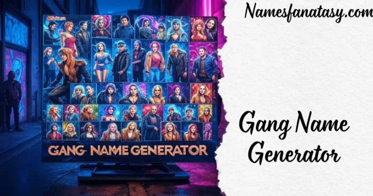 gang name generator